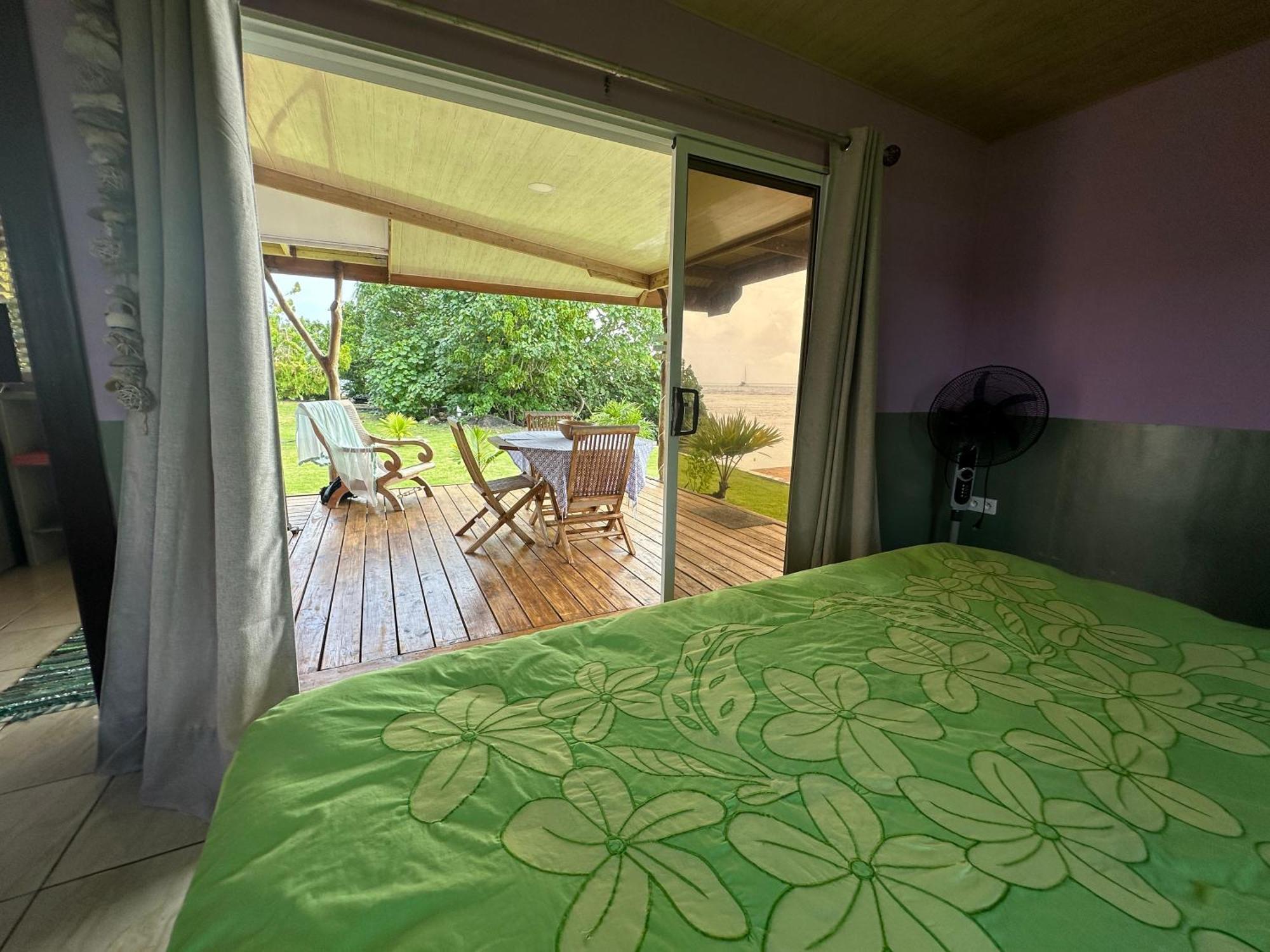 Bungalow Chez Josi, Bord De Mer Prive Tevaitoa Exterior foto